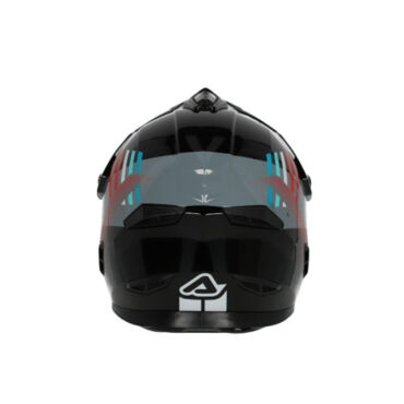 Acerbis Шлем детский Rider Junior Black Red - миниатюра 2