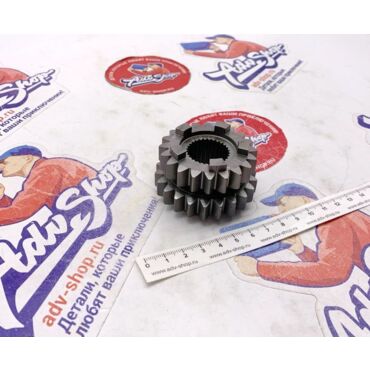 KTM Sliding gear 3rd 4th., t=20 22 Шестерня 3 4 передачи первичного вала КПП KTM EXC 250 300 TPI /18->  ( 79233103100 / 79333103000 ) - миниатюра 2