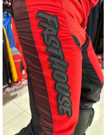 Fasthouse Брюки Grindhouse Pant Red Black