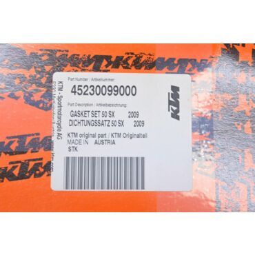 Комплект прокладок двигателя полный KTM 50SX 09 20 / Husqvarna TC50 17 21 - миниатюра 1
