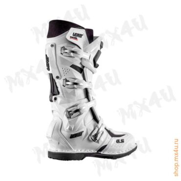 Мотоботы 6.5 White белые - миниатюра 1