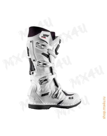 Мотоботы 6.5 White белые