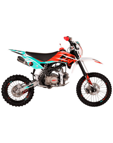 Питбайк KAYO BASIC K125EM 17 14 KRZ (механ. сцепл., эл. стартер) 2026