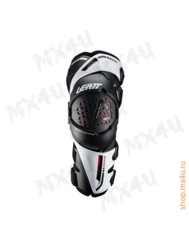 Шарнирные наколенники Z Frame V24 - белый\черный
