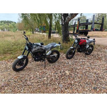Мотоцикл дорожный ROCKOT SCRAMBLER - миниатюра 5