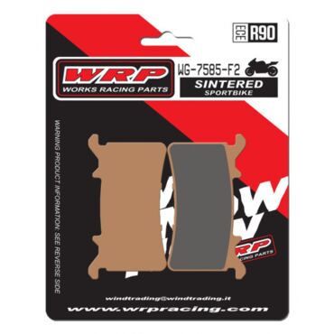 Тормозные колодки WRP WG 7585 F2 (LMP585 SF / LMP585 SFP) - миниатюра 1