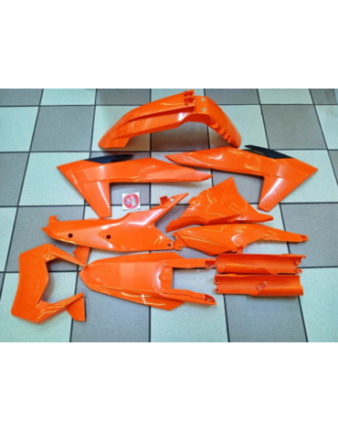 KTM комплект пластика ( оранжевый ) EXC EXCF 24-> ( 00010000387K )