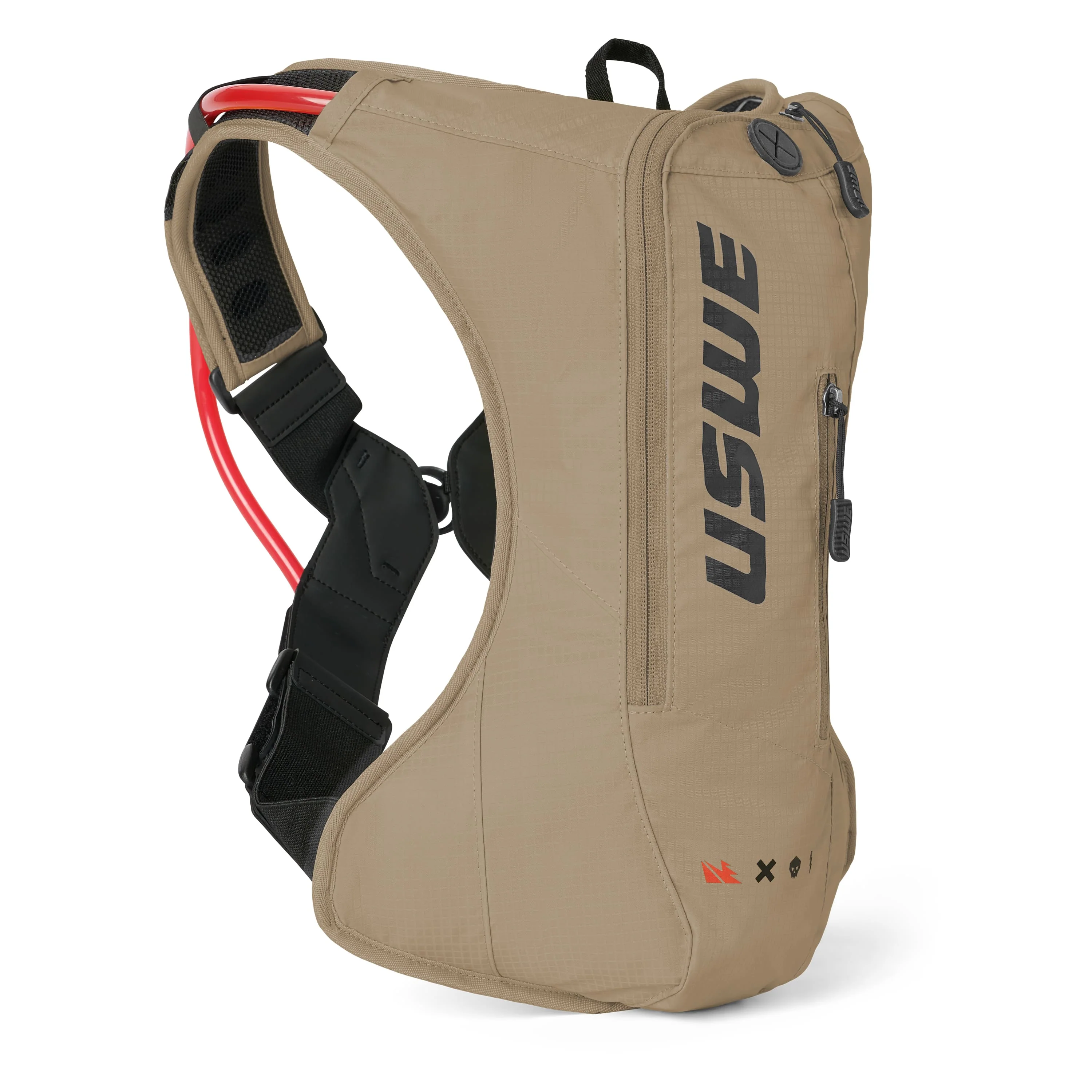 Рюкзак гидропак USWE OUTLANDER MOTO 4L Hydration Pack (3L), Sand - фото 3