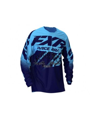Джерси FXR CLUTCH MX (sky blue midnight fade)