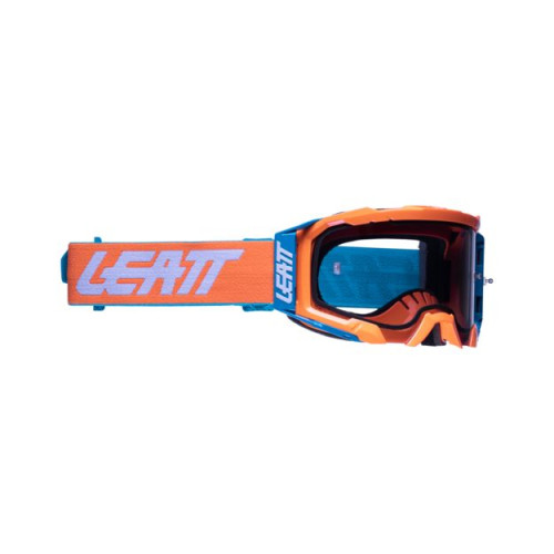 Очки Leatt Velocity 5.5 Neon Orange (Линза Light Grey 58%) - фото 2
