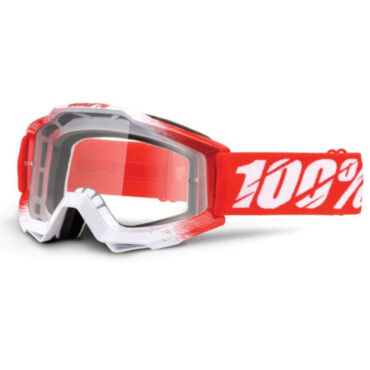 100% Очки кроссовые Strata MX White Red - миниатюра 1