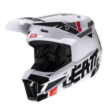 Leatt Шлем кроссовый Helmet Moto 2.5 V25 White - миниатюра 4