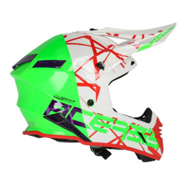 Acerbis Шлем X Track 22 06 Green White - миниатюра 2