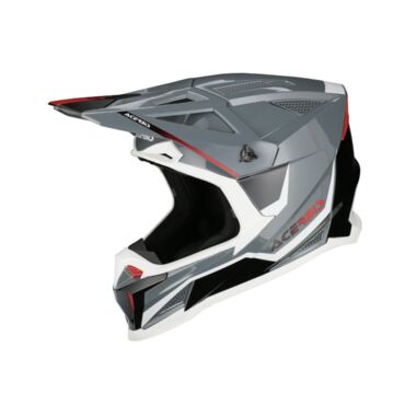 Acerbis Шлем T711 Grey Black - миниатюра 2