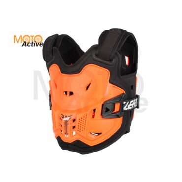 Защита панцирь детский Leatt Chest Protector 2.5 Kids (Orange Black, OS, 2024 (5016100600)) - миниатюра 1