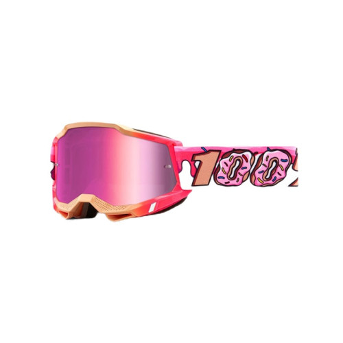 100% Очки Accuri 2 Goggle Donut Mirror Pink Lens - фото 1