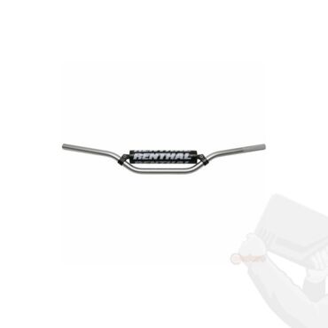 Renthal 7 8 Enduro High Dakar Руль алюминиевый L830 H130 D 22 мм серебристый (613 01 SI 05 006) - миниатюра 1