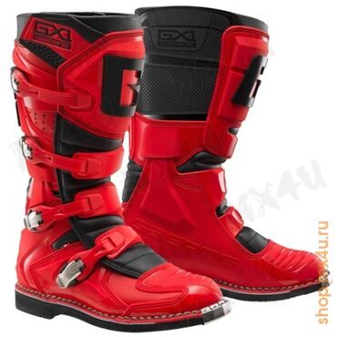 Мотоботы GX1 Goodyear - Красные - миниатюра 2