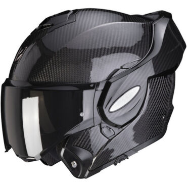 Scorpion Exo Мотошлем Exo Tech Evo Carbon Solid Карбон - миниатюра 1