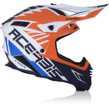 Acerbis Шлем X Track Orange Blue - миниатюра 2