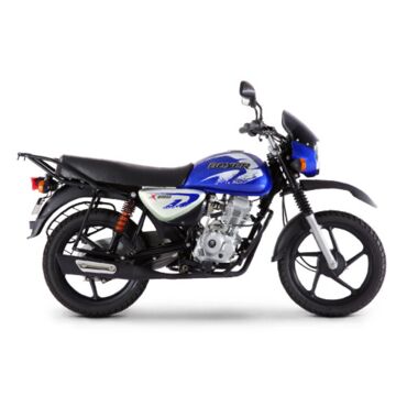 Мотоцикл Bajaj Boxer BM 125X синий - миниатюра 1