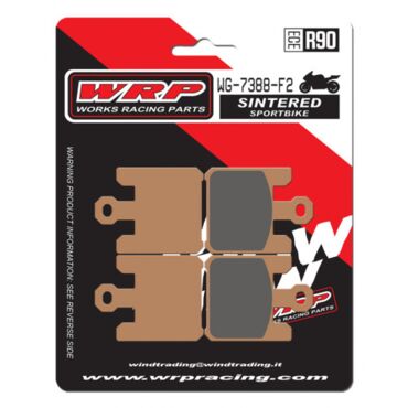 Тормозные колодки WRP WG 7388 F2 (LMP388 SF / LMP388 SFP / FDB2164 / FDB2203 / FA369) - миниатюра 1