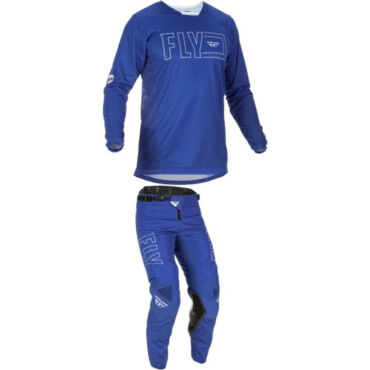 Комплект FLY RACING KINETIC FUEL Blue White, штаны+джерси - миниатюра 2