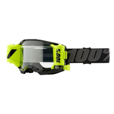 100% Очки Strata 2 Forecast Goggle Black Clear Lens - миниатюра 1