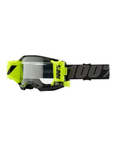 100% Очки Strata 2 Forecast Goggle Black Clear Lens