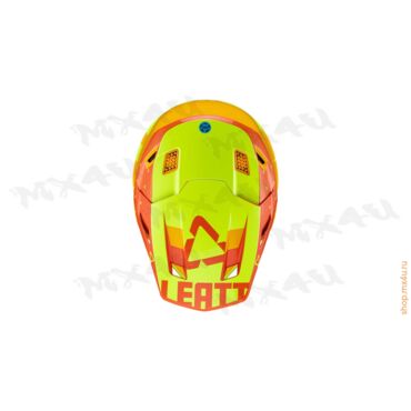Кроссовый шлем Leatt Moto 7.5 Helmet Kit - Цитрус - миниатюра 1