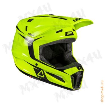 Шлем 3.5 V26 Thermoplastic + 3.5 очки Vizion - Кислотный - миниатюра 2