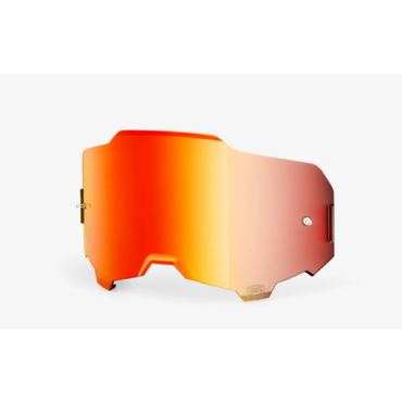 Линза 100% ARMEGA / ARMATIC Replacement - Injected Mirror Red Lens - миниатюра 1