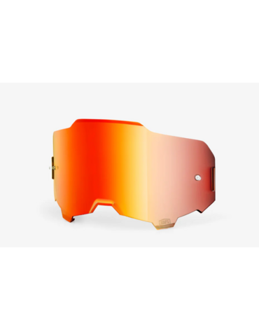 Линза 100% ARMEGA / ARMATIC Replacement - Injected Mirror Red Lens