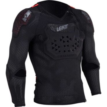Leatt Защита панцирь Body Protector ReaFlex Stealth V26 Black - миниатюра 2