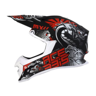 Acerbis Шлем кроссовый Profile 4 Black Grey - миниатюра 2
