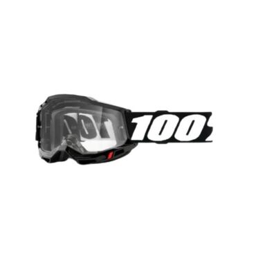 100% Очки Accuri 2 Goggle Black Clear Lens - миниатюра 1