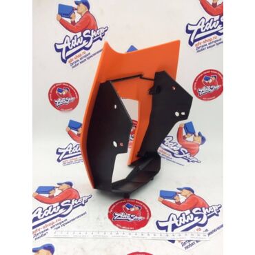 KTM HEAD LIGHT MASK ORANGE маска фары ( цвет оранж ) 690 SMC 08 17 / ENDURO R 09 18 ( 7650800100004 ) - миниатюра 1