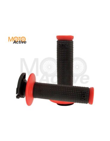 Грипсы кросс Progrip 708 149 черно красные 7 различных крепежей тросика