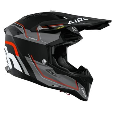 Airoh Мотошлем Aviator 3 Leader Orange Matt - миниатюра 1