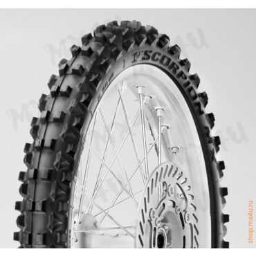 Scorpion MX32 Mid Soft передняя кроссовая покрышка 60 100 14 - миниатюра 1