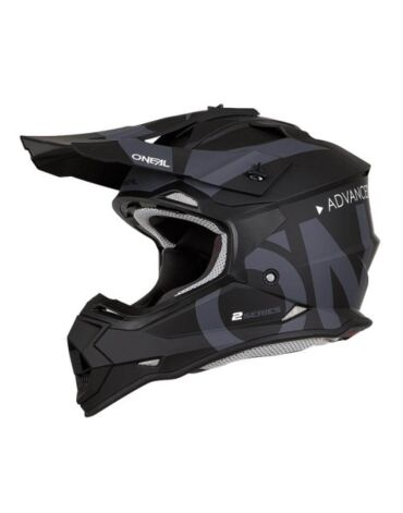 Oneal Шлем кроссовый 2Series RL Slick Черный Серый