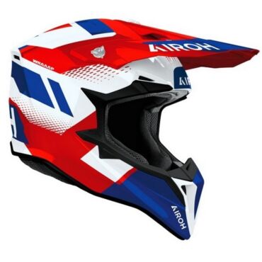 Шлем AIROH WRAAAP VISION Red Blue (Глянцевый) - миниатюра 3