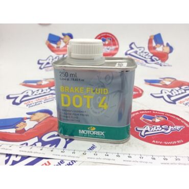 MOTOREX BRAKE FLUID DOT 4 Тормозная жидкость 0.25L   // 300280 - миниатюра 1