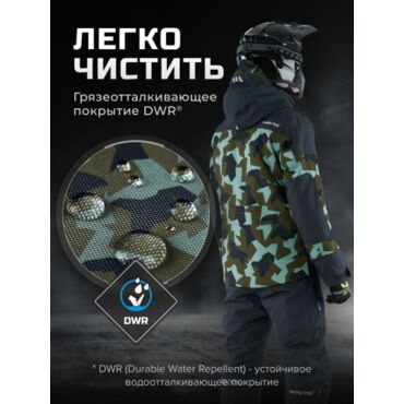 Finntrail Зимний раздельный костюм Powerman 3752 Camo Army - миниатюра 3