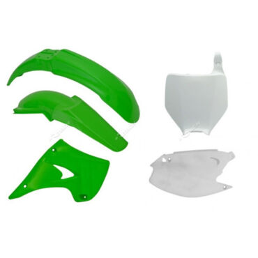 Комплект пластика Kawasaki KX125 2003 2008, Kawasaki KX250 (2003 2008), Цвет OEM (Оригинал) - миниатюра 1