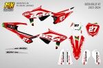 Наклейки на мотоцикл Beta RR 2023 2024. Серия Italian brush