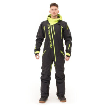 Dragonfly Комбинезон Gravity Premium Man Black - Yellow Green 2023 - миниатюра 4