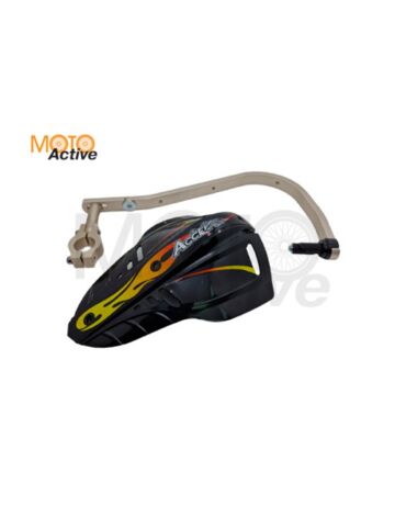 Защита рук с пластиковыми щитками ACCEL HGS 02 28.6мм (титан)