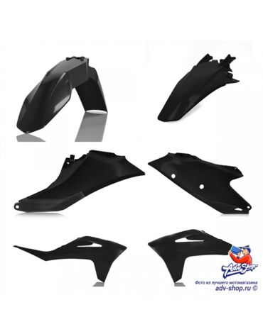 Acerbis plastic kit Black GasGas EX / MC 2021 комплект пластика черный // 0024630.090