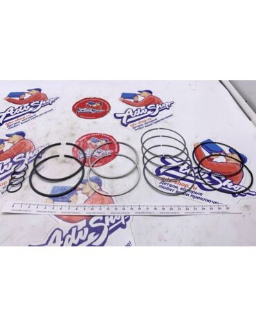 ADVS PISTON FULL KIT комплект поршней с кольцами, пальцами, стопорами (номинал) XL600 87 99 ( комплект 2 шт )
